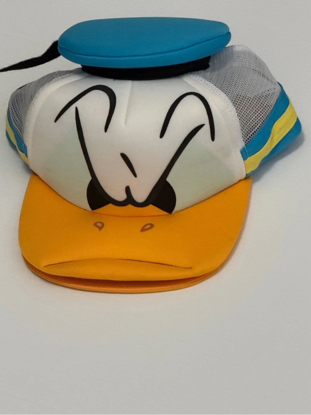 Disney Donald Duck Kids Foam Trucker Hat - Blue, White & Yellow